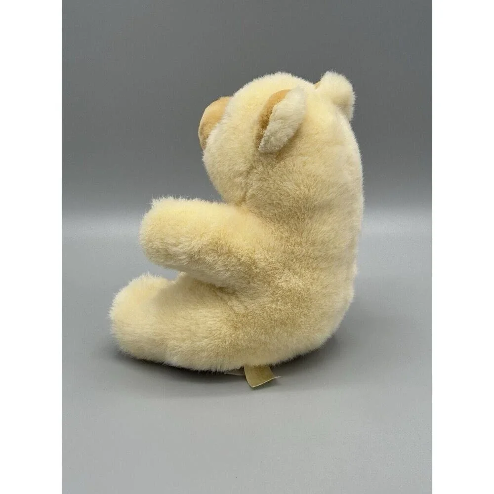 Beige Brown Polar Bear Plush 11